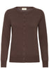Fransa Zubasic Cardigan Hot Fudge