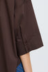 Fransa Cleo Shirt Hot Fudge