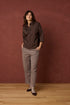 Fransa Cleo Shirt Hot Fudge