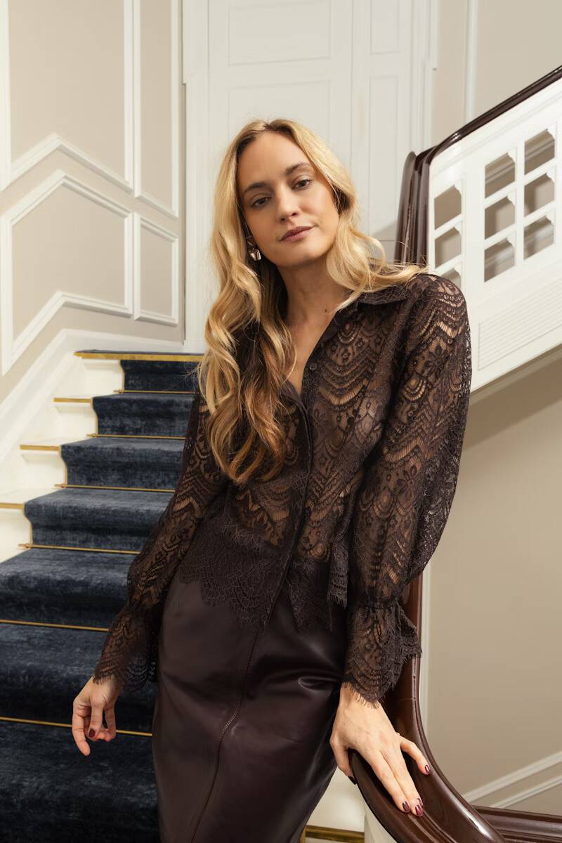 Fransa Caty Shirt Chocolate Torte