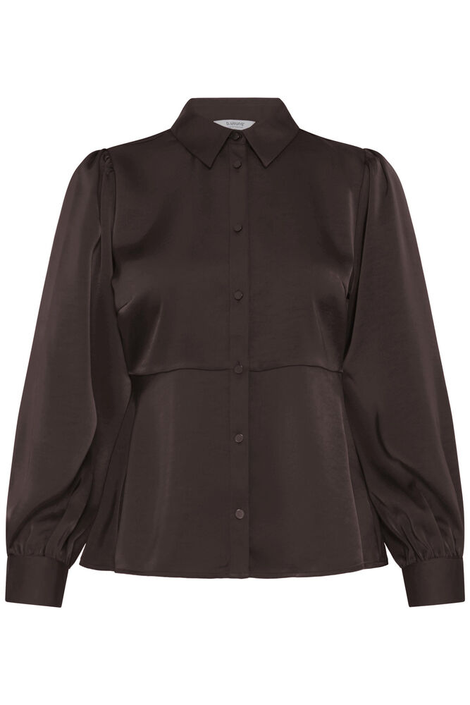 b.young Isa Peplum Shirt Java