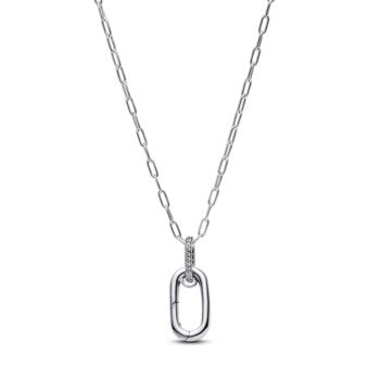 Pandora Me Silver Single Link Pendant Necklace