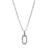 Pandora Me Silver Single Link Pendant Necklace