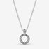 Pandora Double Circle Signature Necklace