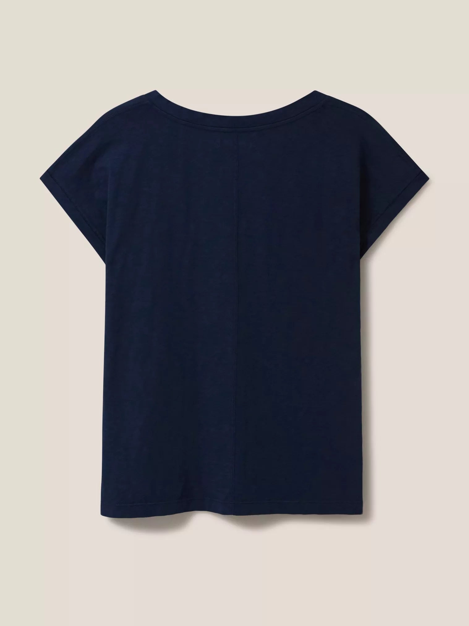 White Stuff Nelly Notch Neck Tee Dark Navy Buy 2 for £40