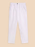 White Stuff Rowena Linen Trouser Brilliant White