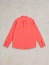 White Stuff Sophie Organic Cotton Shirt Bright Pink