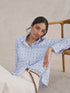 White Stuff Sophie Organic Cotton Shirt Light Blue