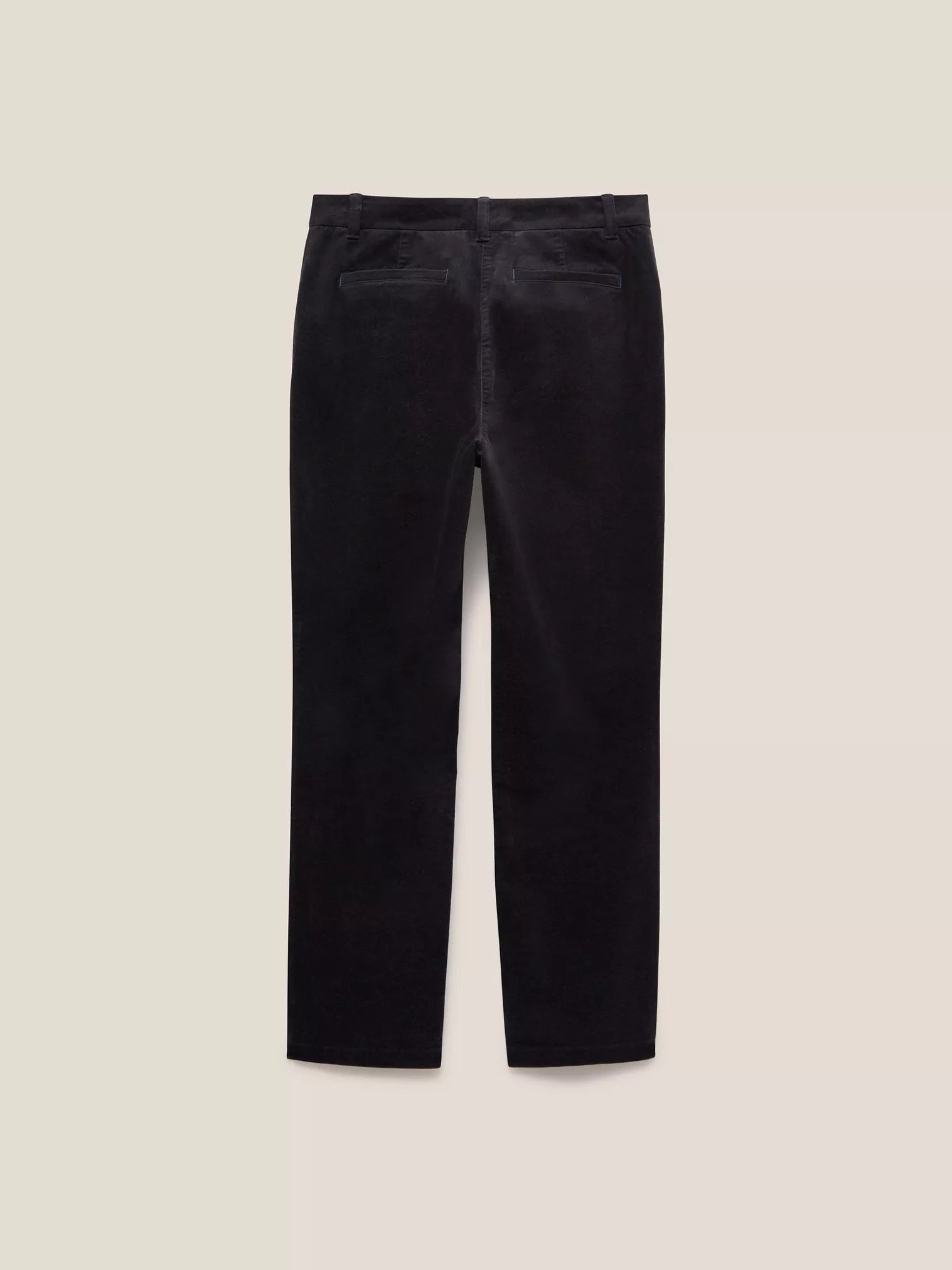 White Stuff Savannah Velvet Trouser Pure Black