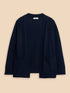 White Stuff Tula Cardi French Navy