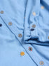 White Stuff Annie Embroidered Jersey Shirt Blue Multi