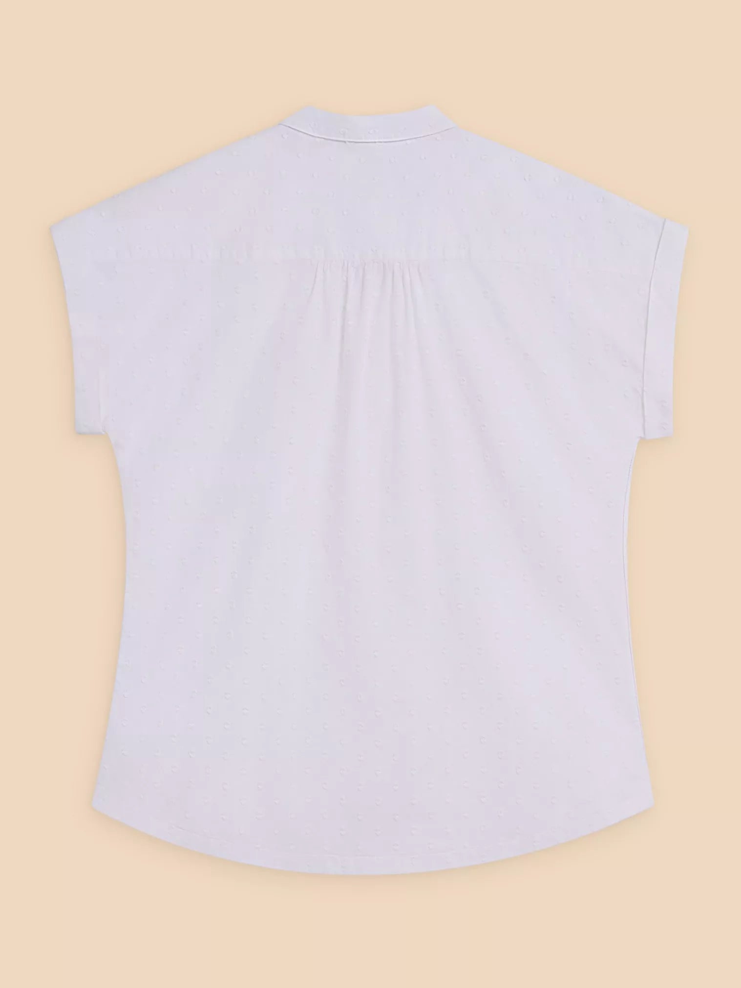 White Stuff Ellie Organic Cotton Shirt Pale Ivory