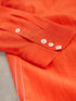 White Stuff Delilah Cotton Silk Shirt Bright Orange