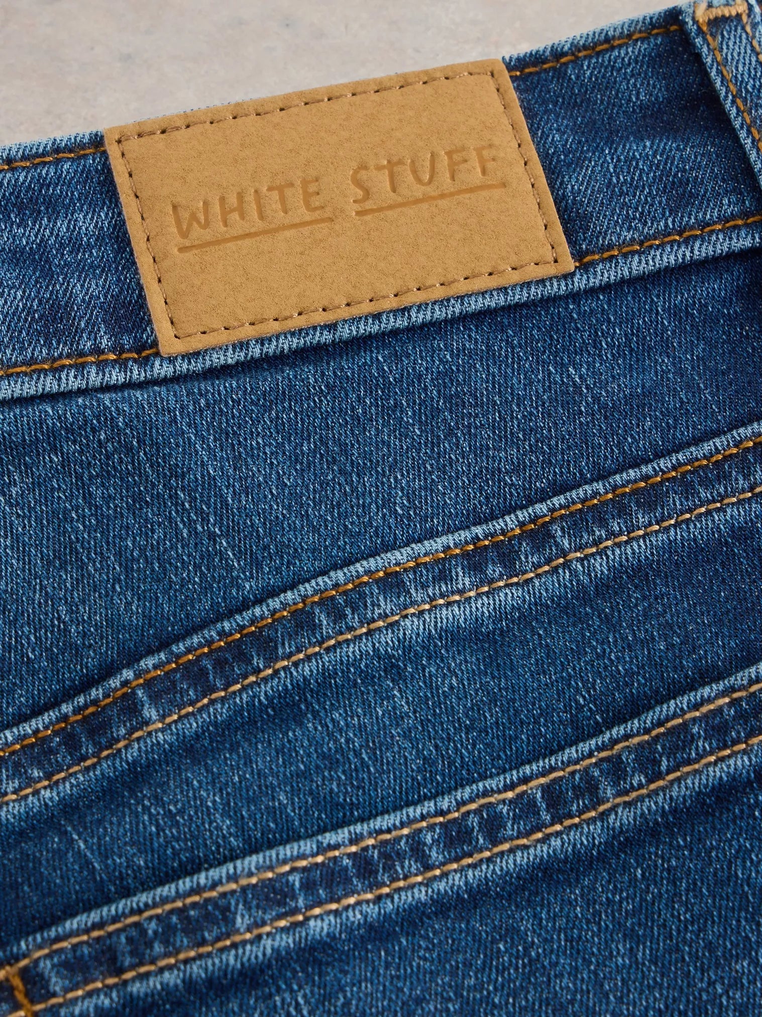 White Stuff Taylor Straight Jean Mid Denim