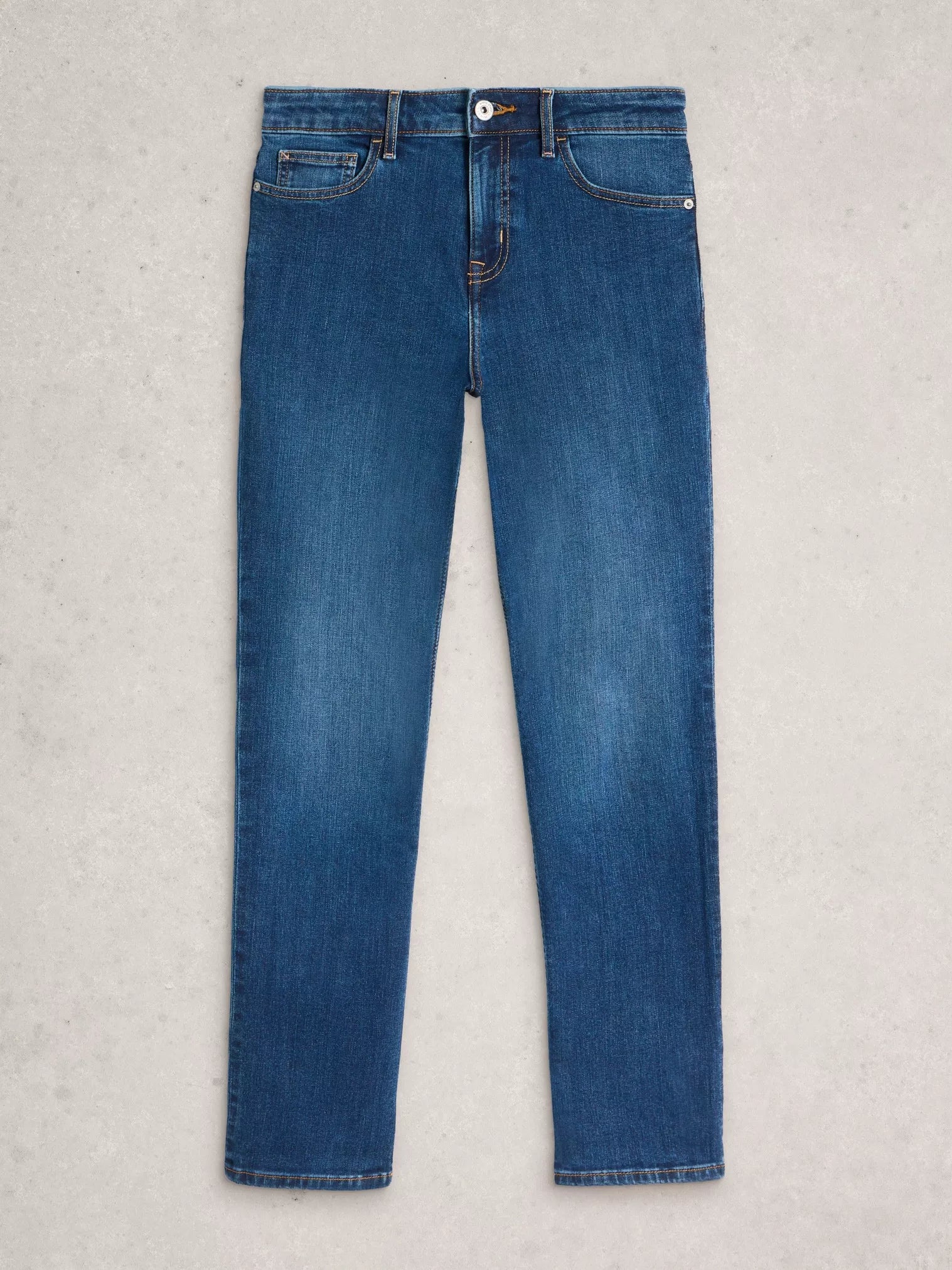 White Stuff Taylor Straight Jean Mid Denim