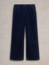 White Stuff Belle Cord Wide Leg Trouser Dark Navy