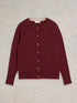 White Stuff Lulu Cardi Dark Plum