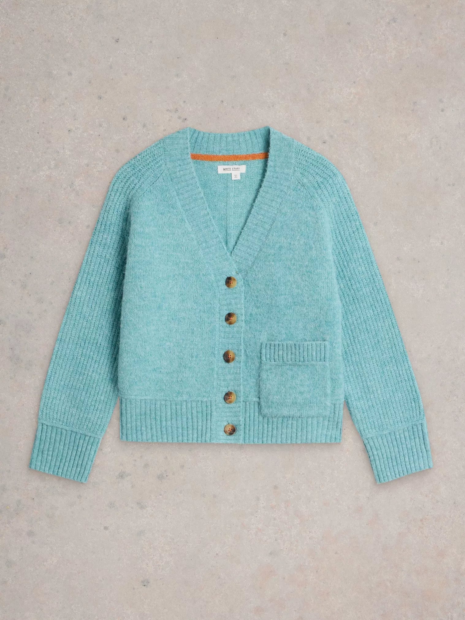 White Stuff Judi Cardi Mid Blue