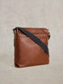 White Stuff Frankie Leather Crossbody Bag Mid Tan