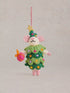 White Stuff Xmas Tree Mouse Hanging Dec Green Multi