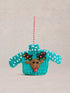 White Stuff Reindeer Jumper Hanging Dec Blue Multi