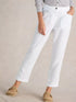 White Stuff Rowena Linen Trouser Brilliant White