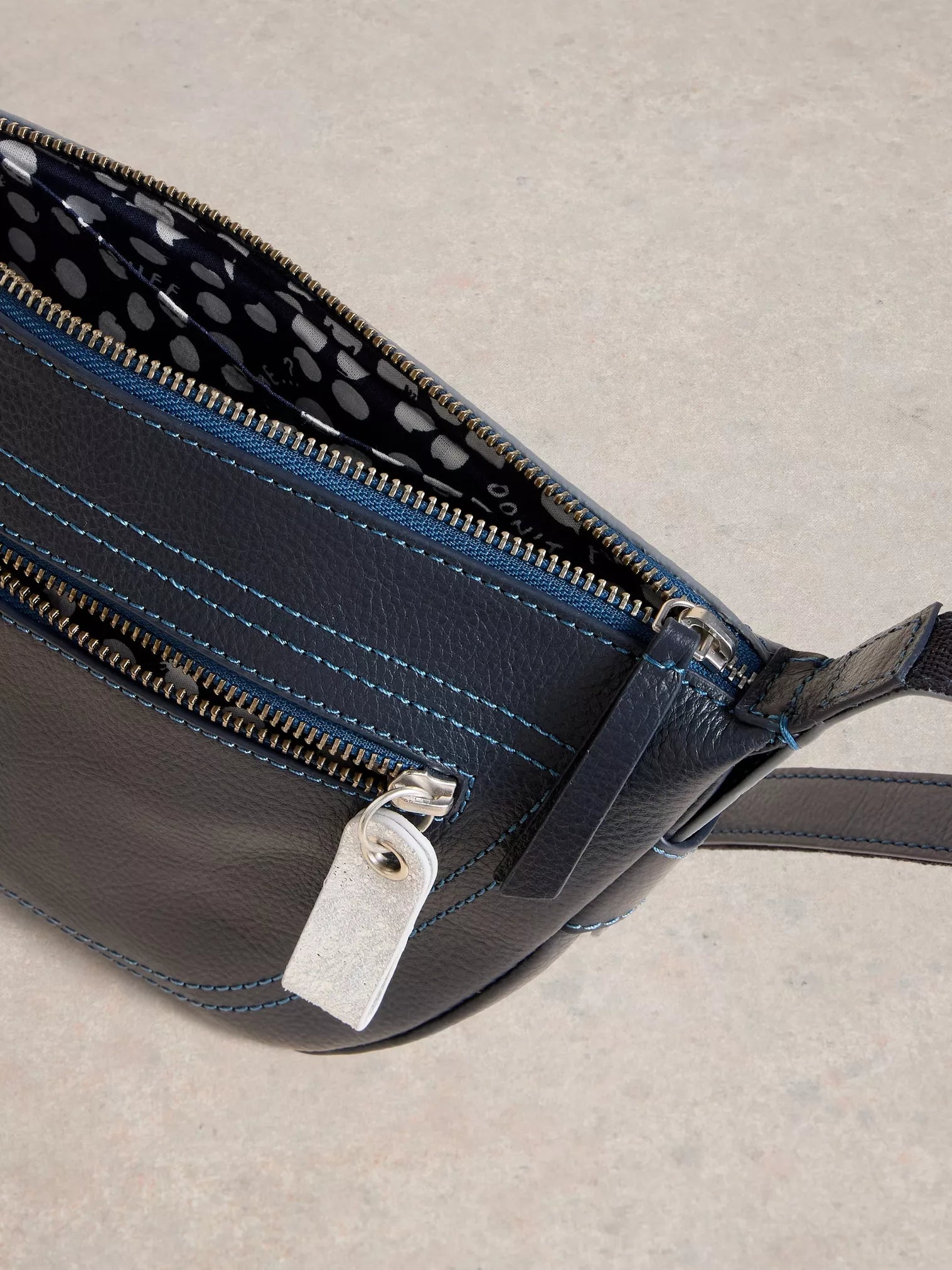 White Stuff Caro Crossbody Bag Navy Multi.