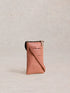 White Stuff Coco Leather Phone Bag Pink Multi