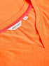 White Stuff Nelly Notch Neck Tee Bright Orange