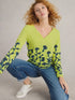 White Stuff Nelly Ls Tee Yellow Multi