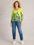 White Stuff Nelly Ls Tee Yellow Multi