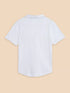 White Stuff Annie Ss Embroidered Shirt Brilliant White