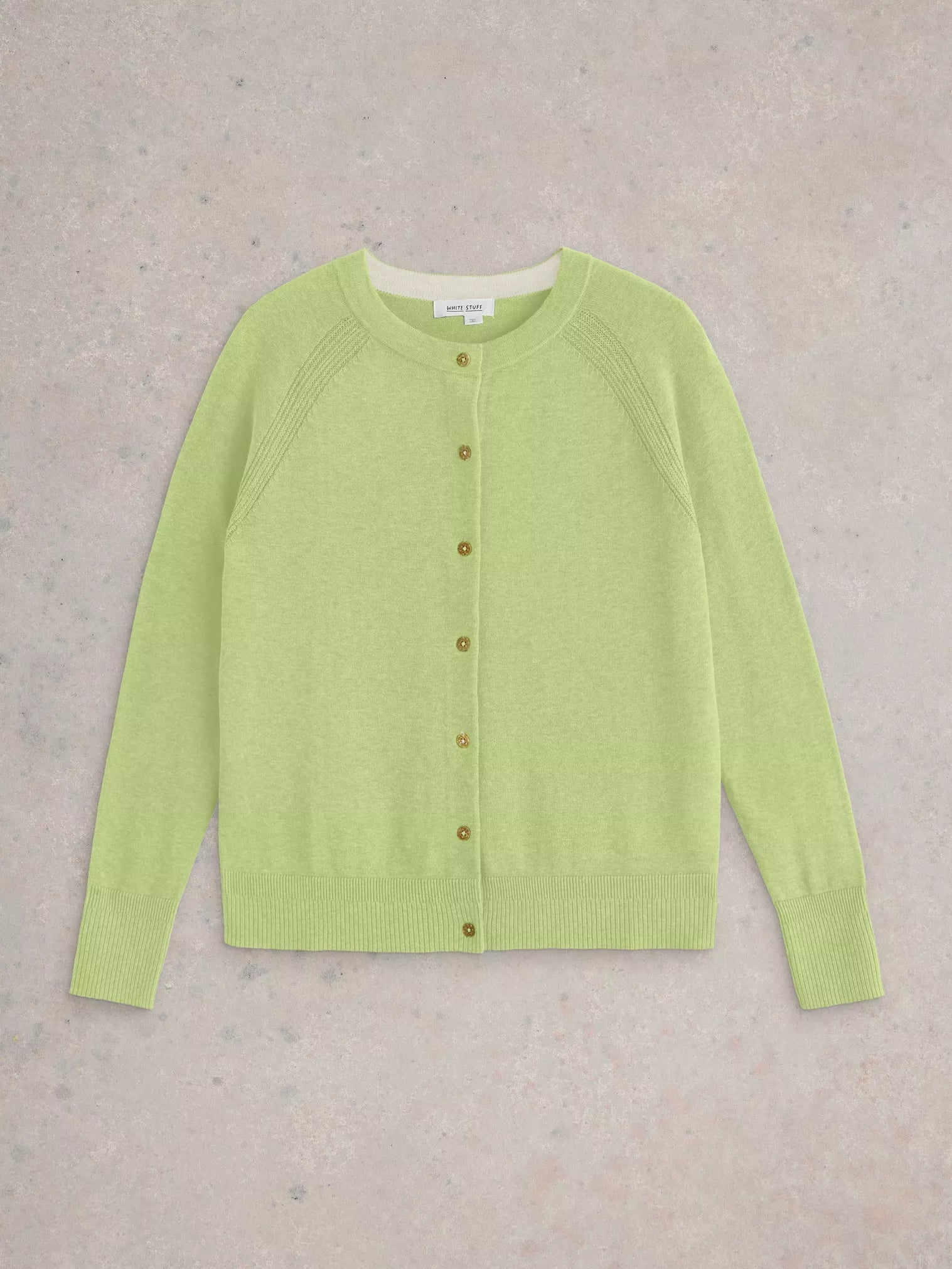 White Stuff Lulu Cardi Bright Yellow