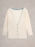 White Stuff Naria Cardi Natural White