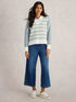 White Stuff Sammy Stripe Jumper Blue Multi