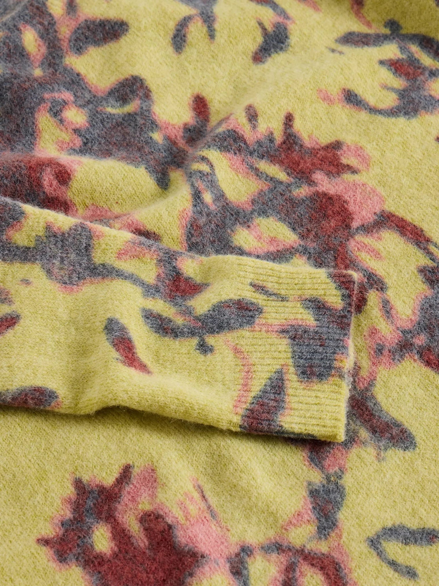White Stuff Jodie Jumper Yellow Print