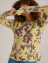 White Stuff Jodie Jumper Yellow Print