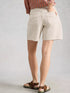 White Stuff Tia Denim Shorts Natural White