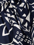 White Stuff Farah Wide Leg Trouser Navy Multi