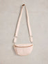 White Stuff Mini Sebby Leather Sling Bag Pale Ivory
