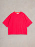 White Stuff Kate Linen Blend Tee Brt Pink