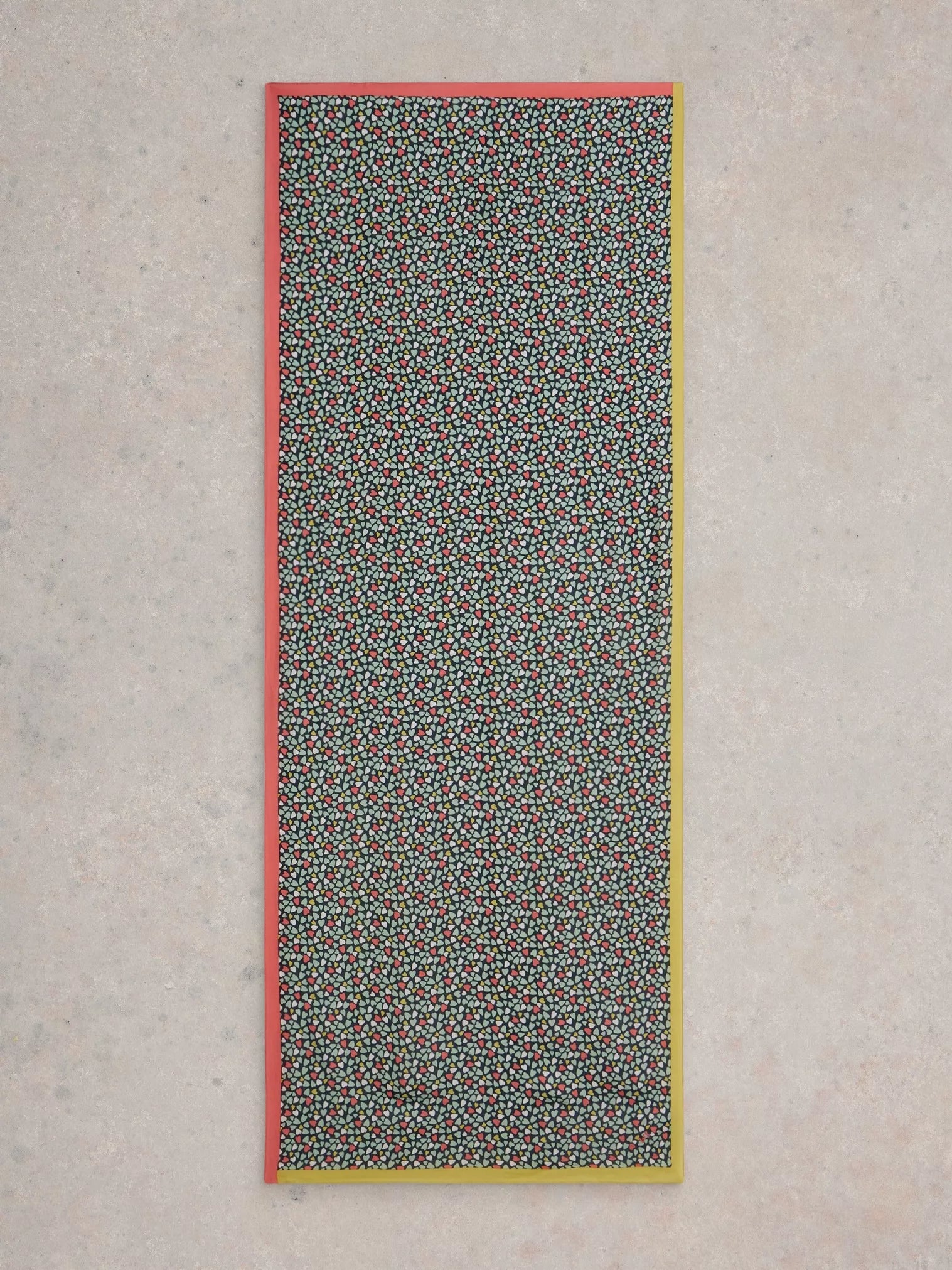 White Stuff Sophie Printed Scarf Navy Print