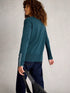 White Stuff Olive Jumper Mid Blue