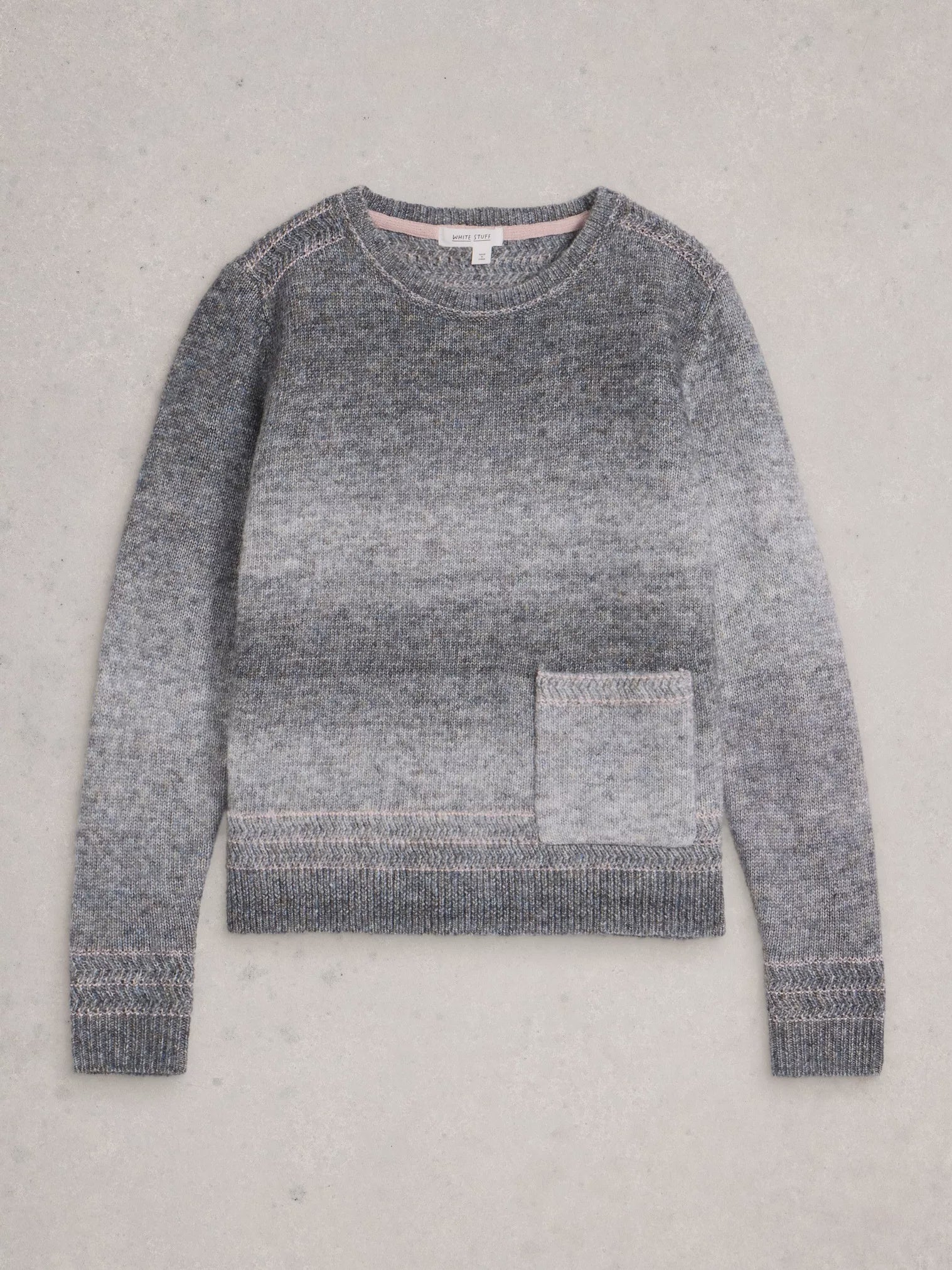 White Stuff Lilbet Jumper Grey Multi