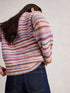 White Stuff Suzanna Spacedye Jumper Pink Multi