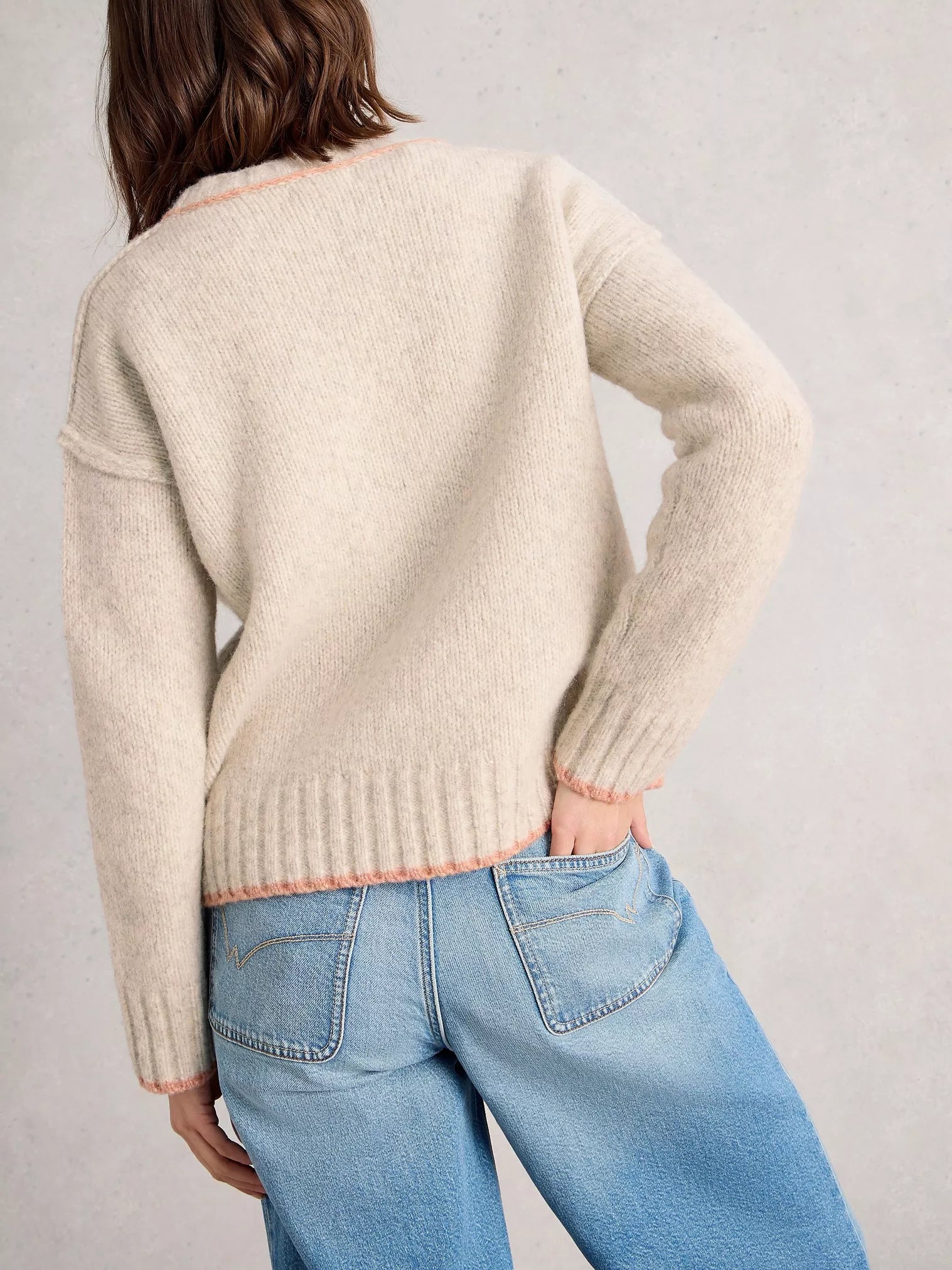White Stuff Justine Jumper Light Natural