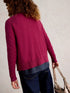 White Stuff Lulu Cardi Dark Plum