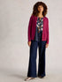White Stuff Lulu Cardi Dark Plum