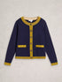 White Stuff Charlotte Cardi Dark Navy