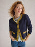 White Stuff Charlotte Cardi Dark Navy